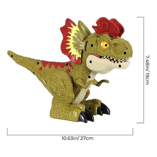 Pilli Buhar Üfleyen Dinozor Dilophosaurus