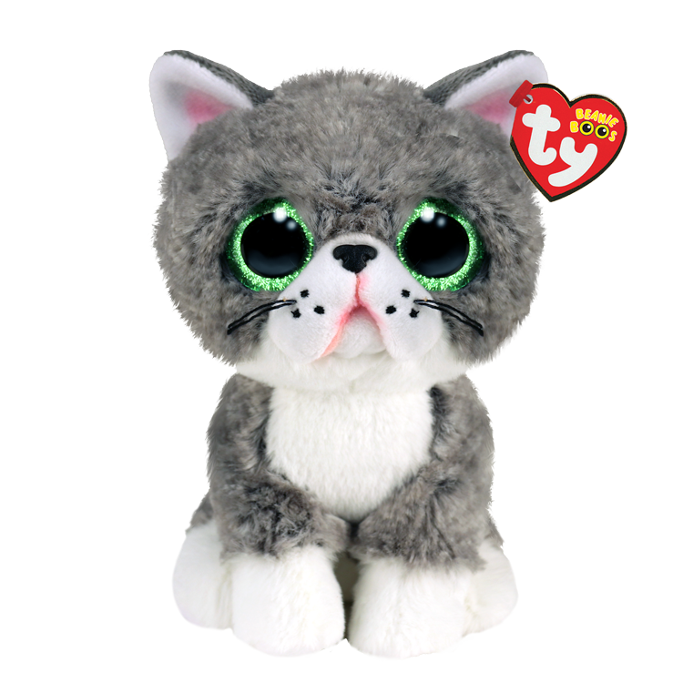 TY Beanie Boos Gri Kedi Fergus 15 cm.