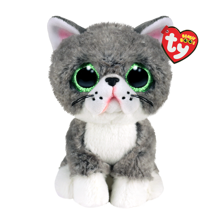 TY Beanie Boos Gri Kedi Fergus 15 cm.