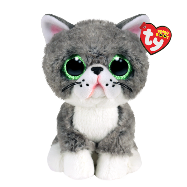 TY Beanie Boos Gri Kedi Fergus 15 cm.