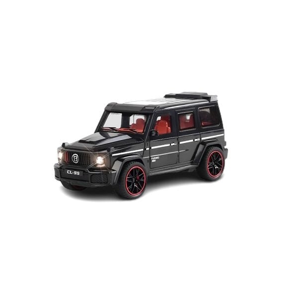 16 cm. Die Cast Işıklı SUV Araba (4 Asorti)