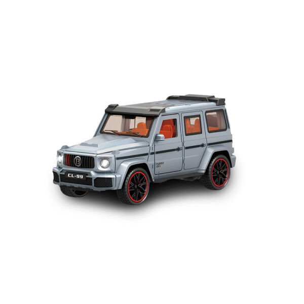 16 cm. Die Cast Işıklı SUV Araba (4 Asorti)