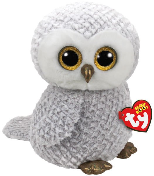 TY Beanie Boos Beyaz Baykuş Owlette Peluş 40 cm.
