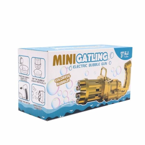 Mini Gatling Pilli Köpük Tabancası