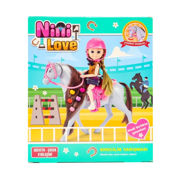 Nini Love Binici Bebek Seti