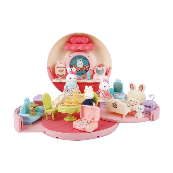 Bay Dreamy Sırt Çantalı Mini Tavşan Evi