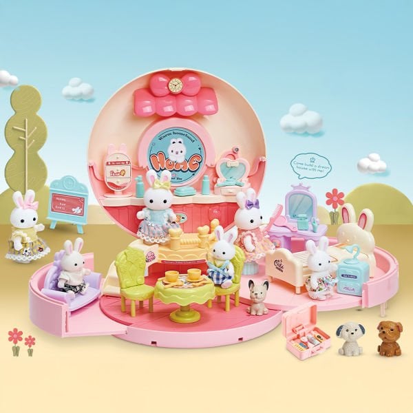 Bay Dreamy Sırt Çantalı Mini Tavşan Evi