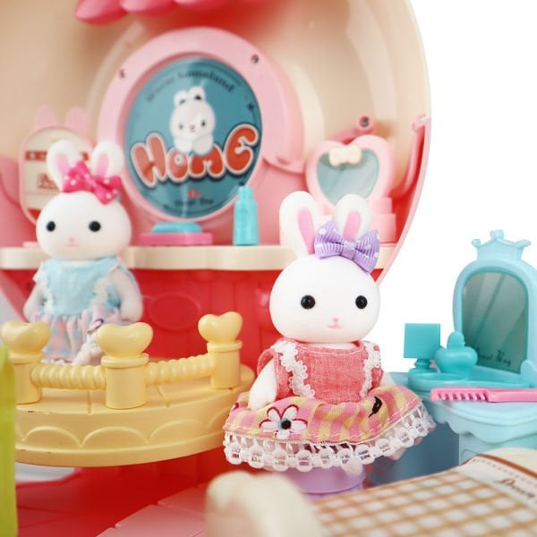 Bay Dreamy Sırt Çantalı Mini Tavşan Evi