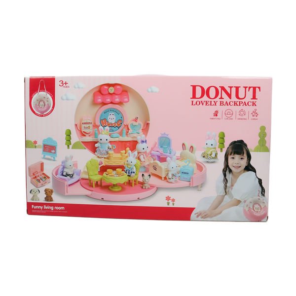 Bay Dreamy Sırt Çantalı Mini Tavşan Evi