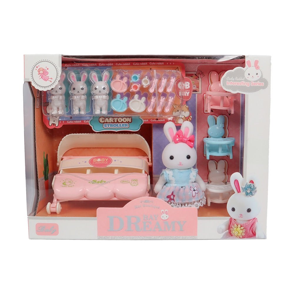 Bay Dreamy Bebek Arabası ve Bebek Bakımı Oyun Seti