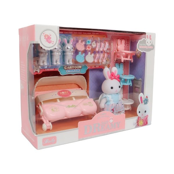Bay Dreamy Bebek Arabası ve Bebek Bakımı Oyun Seti
