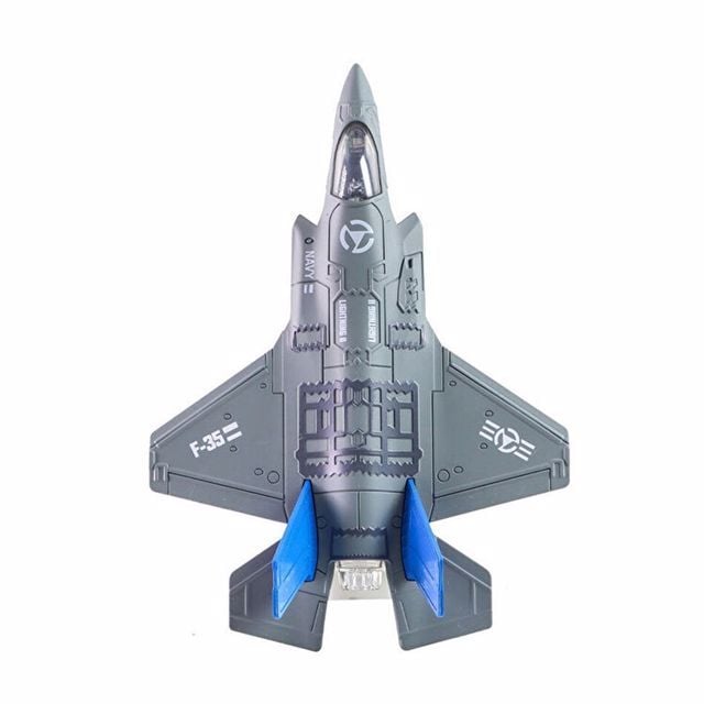 Die-Cast Çek Bırak F-35 Savaş Uçağı