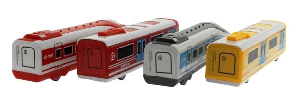 Çek Bırak Plastik Hızlı Tren Seti