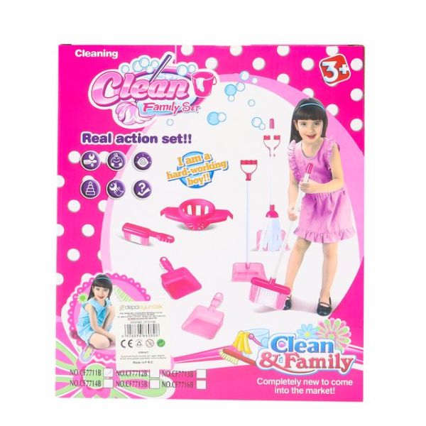 Süpürge Faraşlı Temizlik Seti