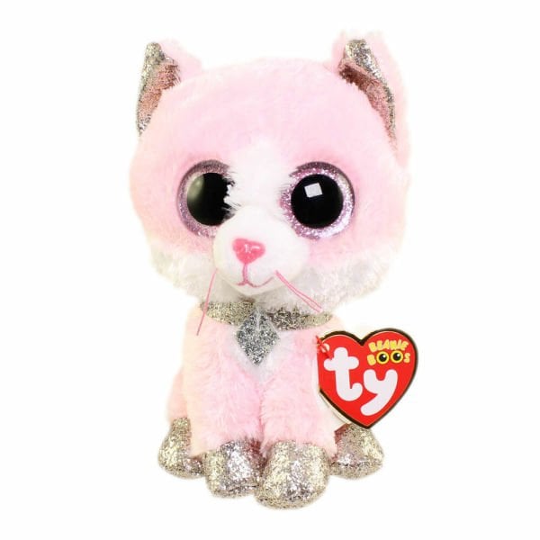 Fiona - Pembe Kedi 15 cm.