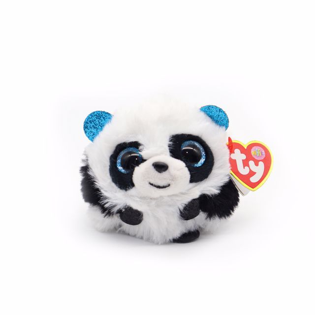 TY Puffies Bamboo Siyah Beyaz Panda 7 cm.