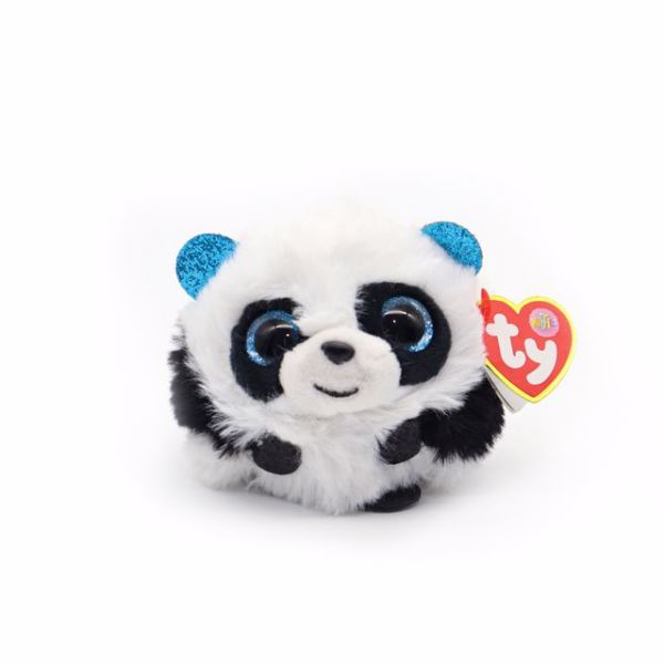 TY Puffies Bamboo Siyah Beyaz Panda 7 cm.