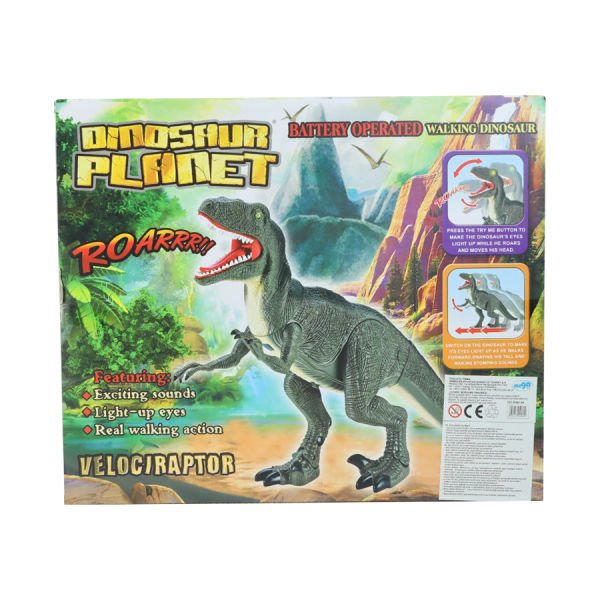 Dinosaur Planet Sesli ve Işıklı Velociraptor