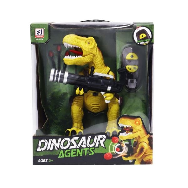 DART-SHOOTING RC DINOSAUR