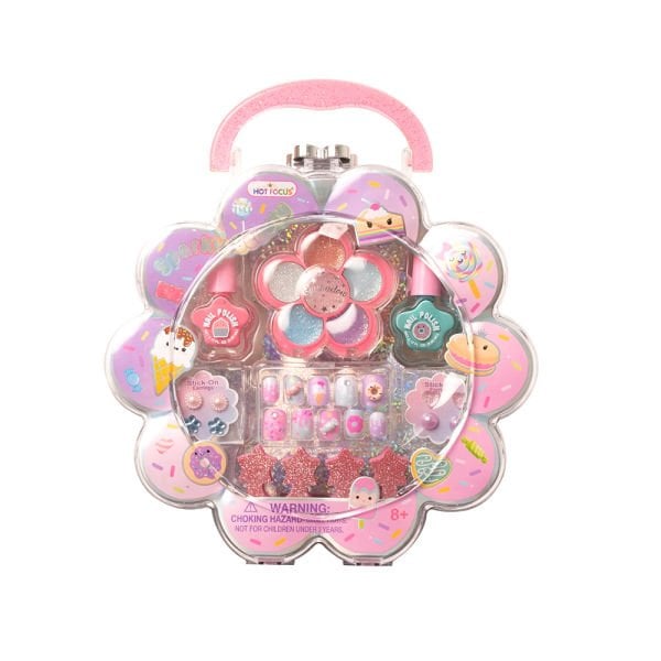 Sparkle Taşınabilir Işıltılı Tırnak ve Makyaj Seti