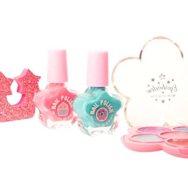 Sparkle Taşınabilir Işıltılı Tırnak ve Makyaj Seti