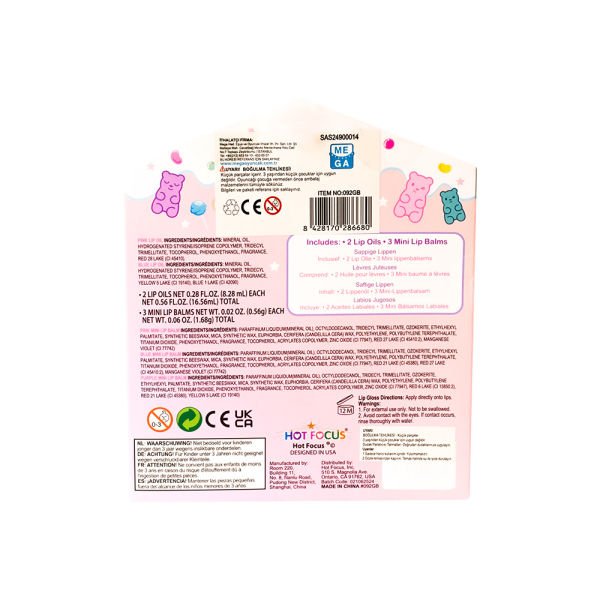 Fruity Lip Balm ve Lip Oil Seti