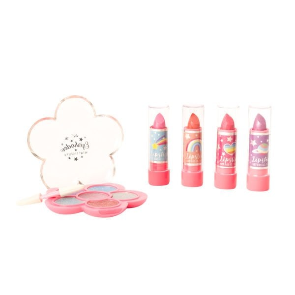 Rainbow Parıltılı Far ve Ruj Seti