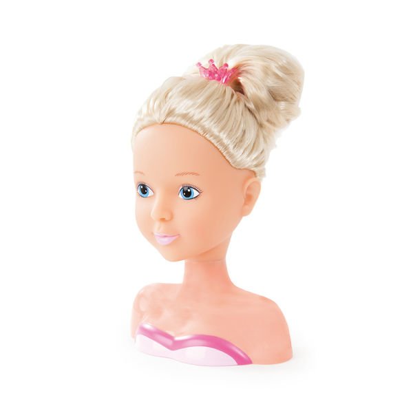 19 cm Prenses Bebek Saç Tasarım Büstü