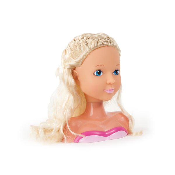 19 cm Prenses Bebek Saç Tasarım Büstü