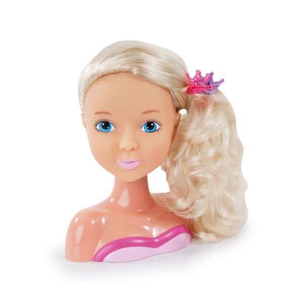 19 cm Prenses Bebek Saç Tasarım Büstü