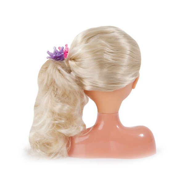 19 cm Prenses Bebek Saç Tasarım Büstü