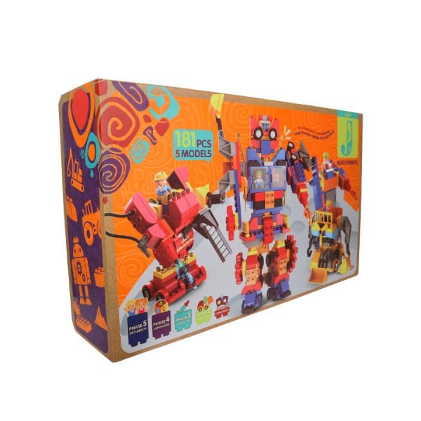 181 Parça Transformer 4 in 1 Blok Seti