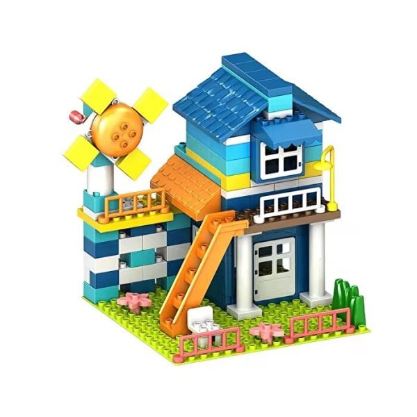 140 Parça Rüzgâr Türbinli Kasaba Evi