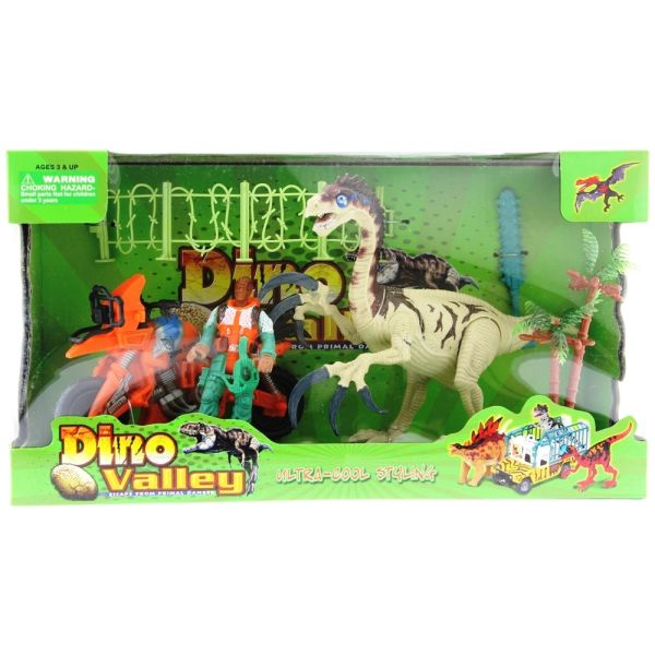 Dinozor Avcısı Motorlu Oyun Seti