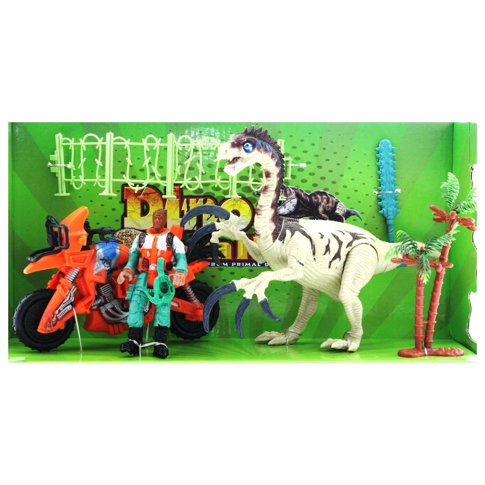 Dinozor Avcısı Motorlu Oyun Seti