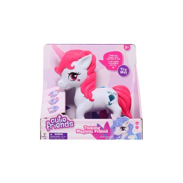 Cutie Friends Sesli ve Işıklı Ses Kaydeden Unicorn