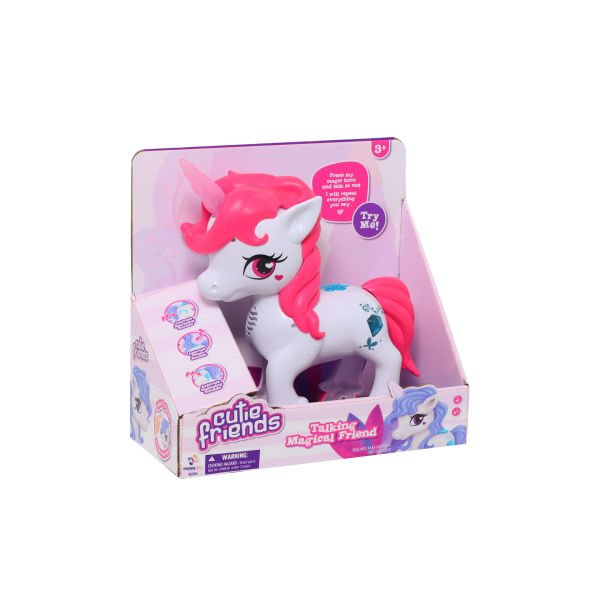 Cutie Friends Sesli ve Işıklı Ses Kaydeden Unicorn