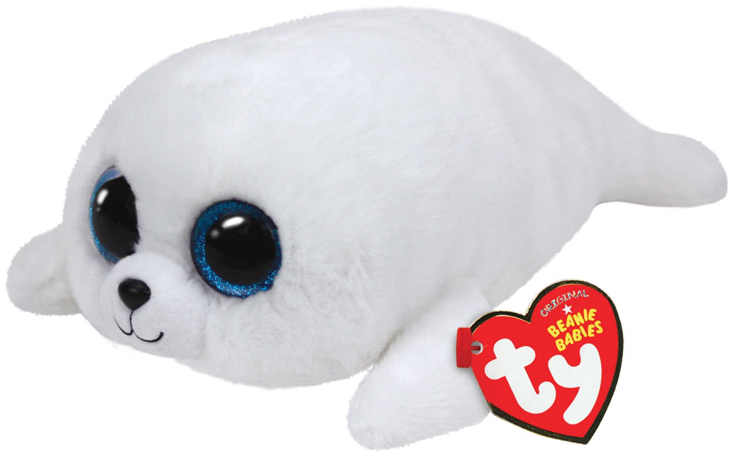 TY Beanie Babies Icy Fok Balığı 20 cm.