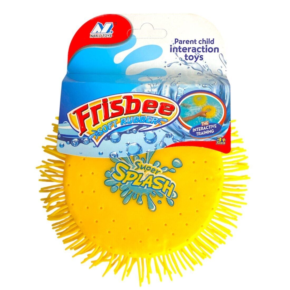 Splash Su Püskürten Silikon Frizbi 18 cm.