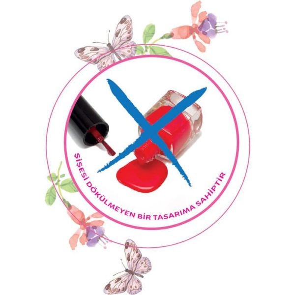 Lukky Simli Parlak Pembe Soyulabilir Oje