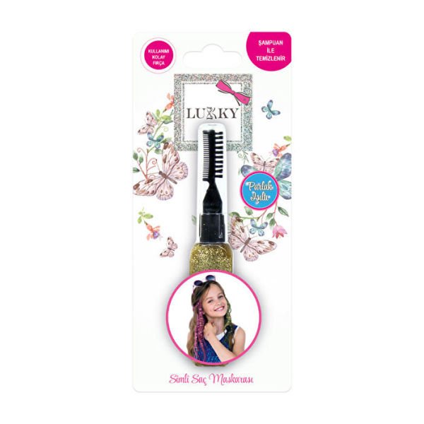 Lukky Simli Gold Saç Boyama Maskarası