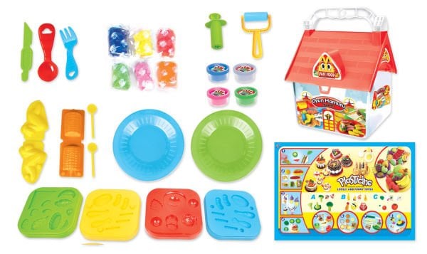 Fast Food Oyun Hamuru Tasarım Seti
