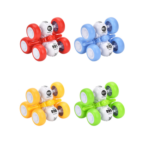 Tumbler Stunt Machine Sür Gitsin Akrobat Araç (4 Asorti)