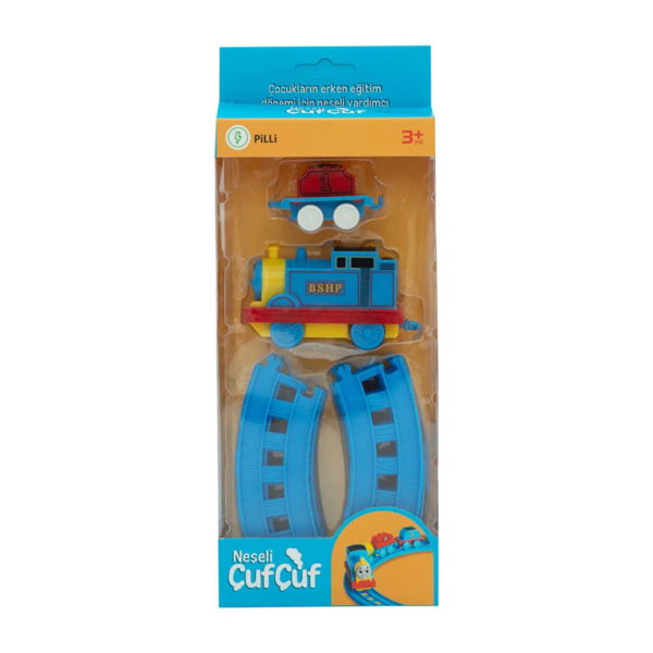 Neşeli Çuf Çuf Pilli Tren Seti