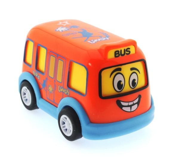 Çek Bırak Sevimli Otobüsler (2 Asorti)