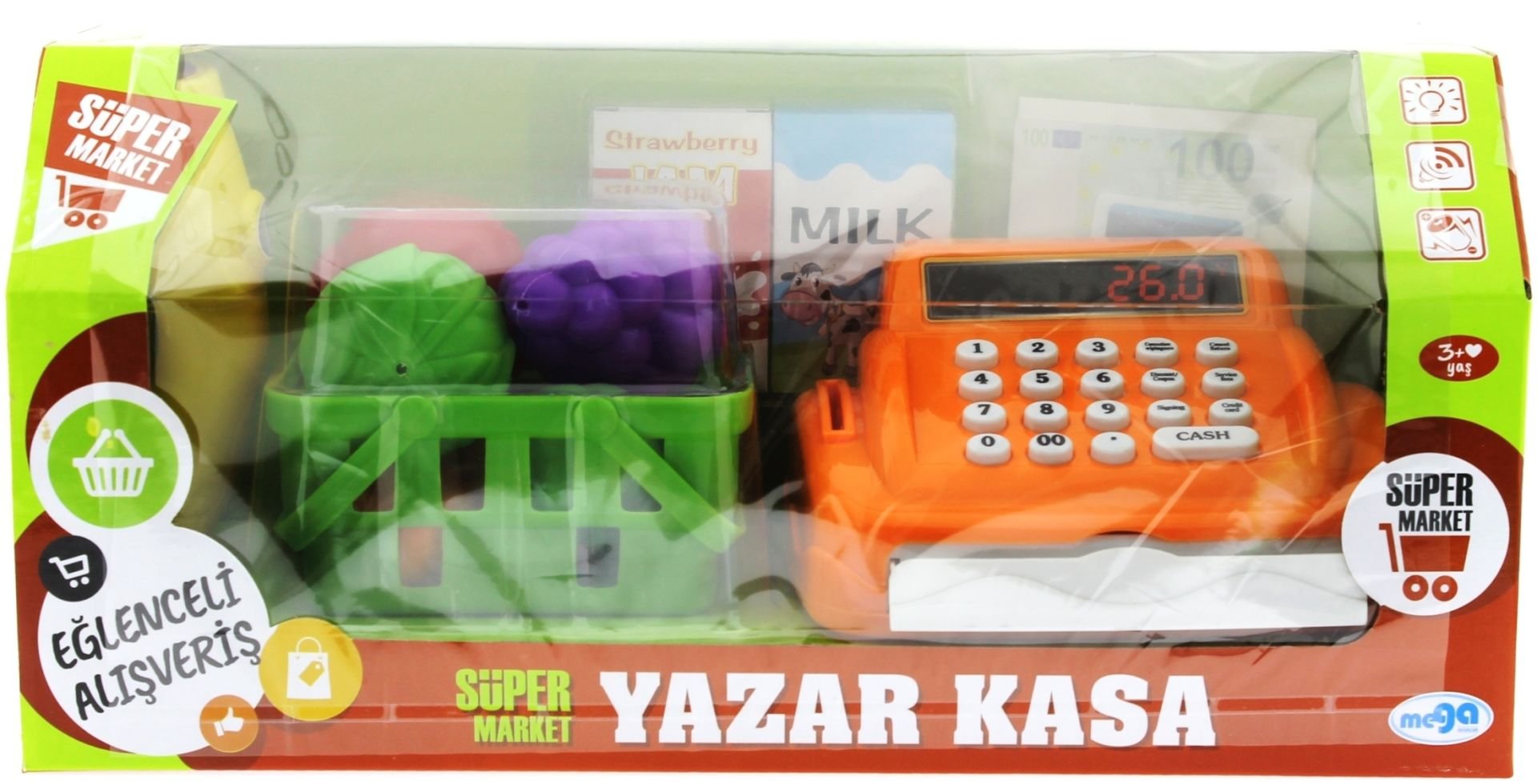 Yazar Kasalı Market Seti