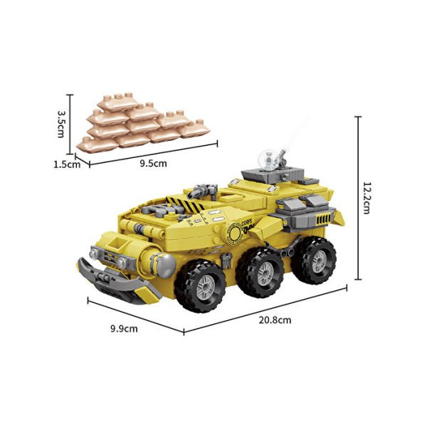 Army Set 410 Parça