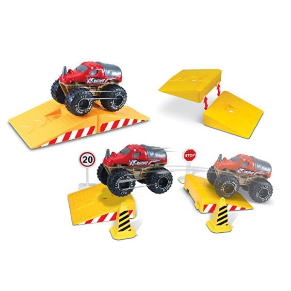 Combo Animal Truck ve Launcher Playset