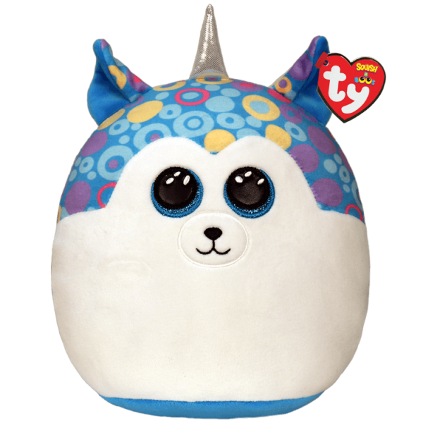 TY Squishy Beanies Mavi Sibirya Kurdu Helena Peluş 35 cm.