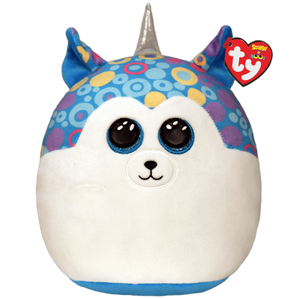TY Squishy Beanies Mavi Sibirya Kurdu Helena Peluş 25 cm.